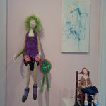 The winning doll- "Ariel" by Clarissa Crabtree.